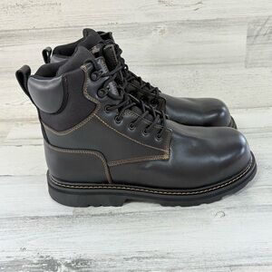 Fitec Men’s Size 11.5 4E Comp Toe 8” Lace Up Oil & Slip Resistant Work Boots